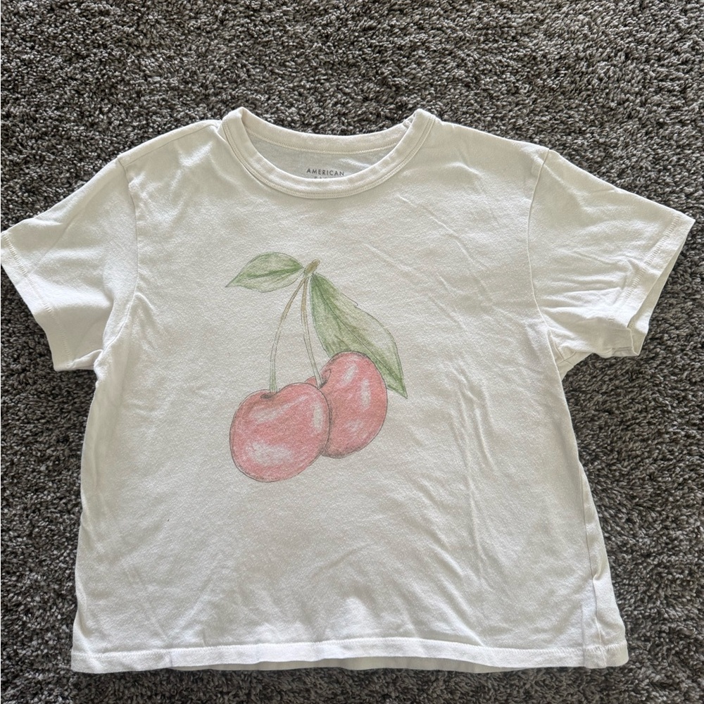 American Eagle Cherry Crop T-Shirt